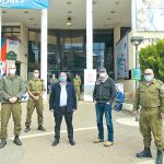 נותנים כתף בקצרין – מתחם חיסונים אחוד בקצרין